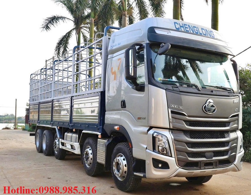 XE TẢI THÙNG 5 CHÂN CHENGLONG H7 10X4 360HP